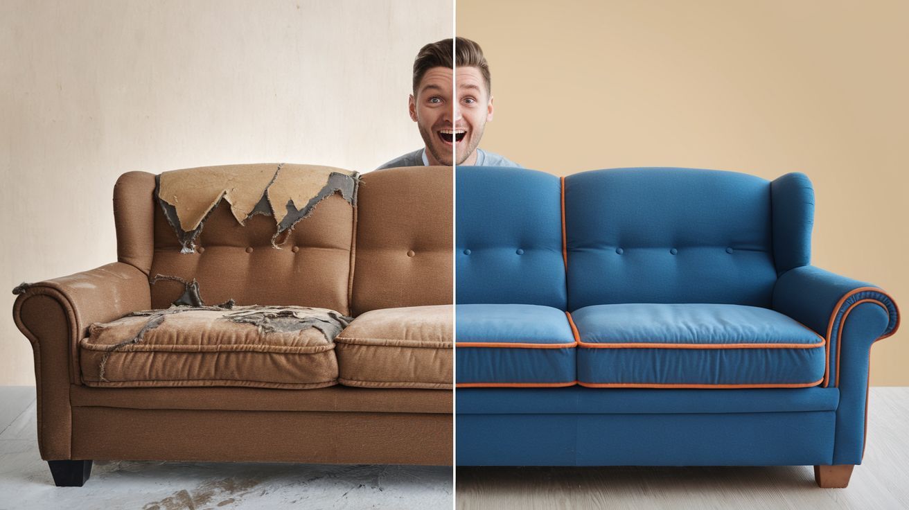Sofa Upholstery and Repair